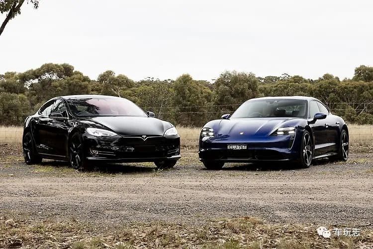 2021款保时捷taycan对比特斯拉models高端电车竞赛
