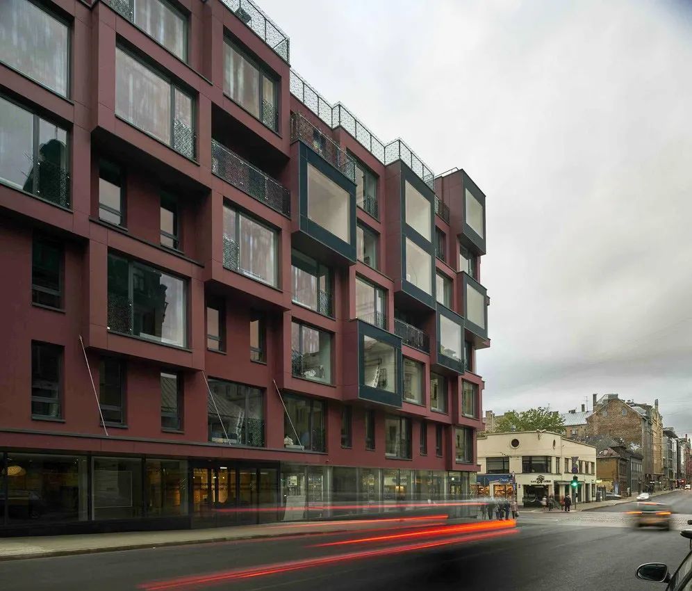 多层住宅建筑设计:拉脱维亚红冰公寓酒店/案例