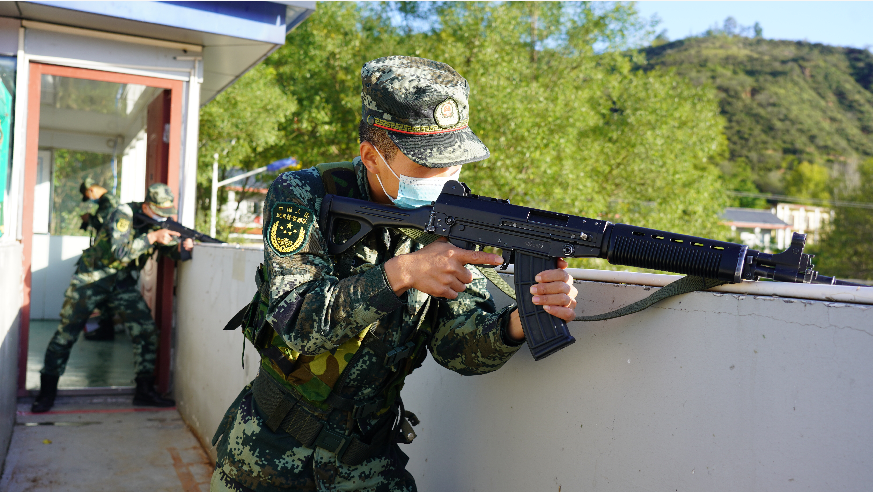 守護南泥灣記武警陝西總隊延安支隊執勤一中隊