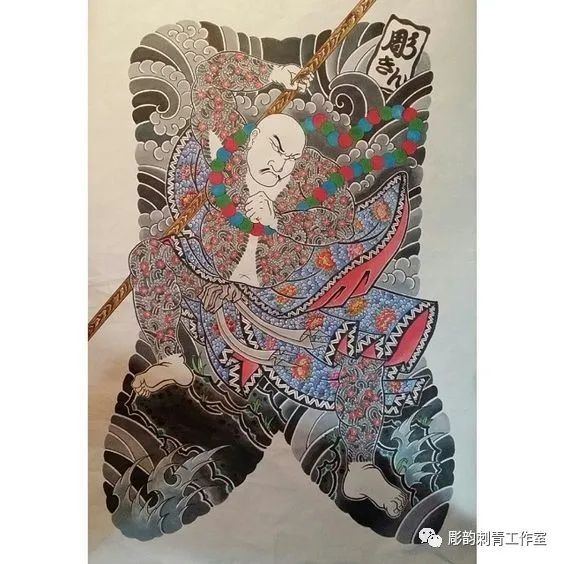 日式老传统里的人物雅酷渣