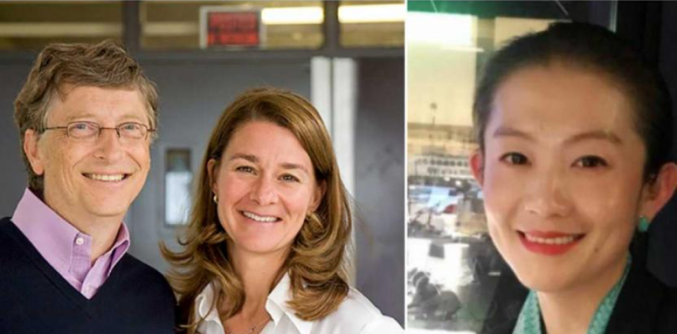 其中还包括比尔的口译员王(zhe shelly wang).