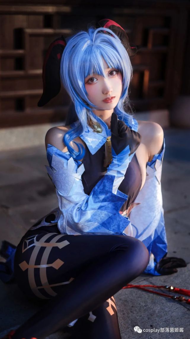 原神甘雨cos正片@木棉棉,陪我加班嘛?