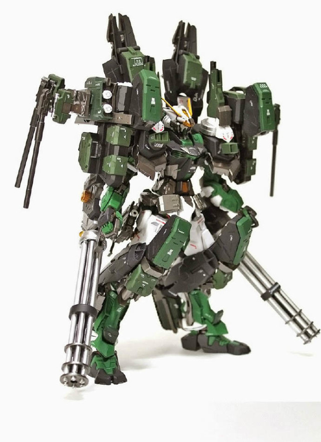 模玩控高达模型改重装异端高达