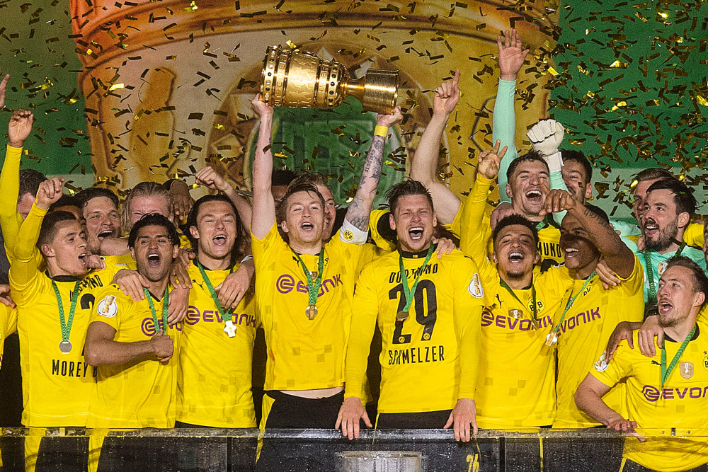 体育足球德国杯多特蒙德夺冠