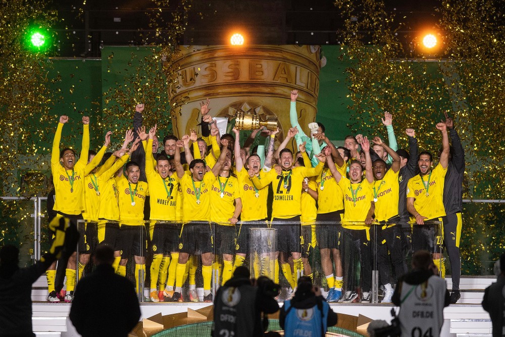 体育足球德国杯多特蒙德夺冠