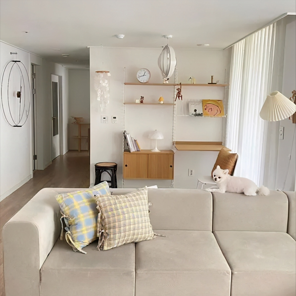 韩国夫妇的精致家居场面,唯美的堪比电影场景,简单又幸福,羡慕