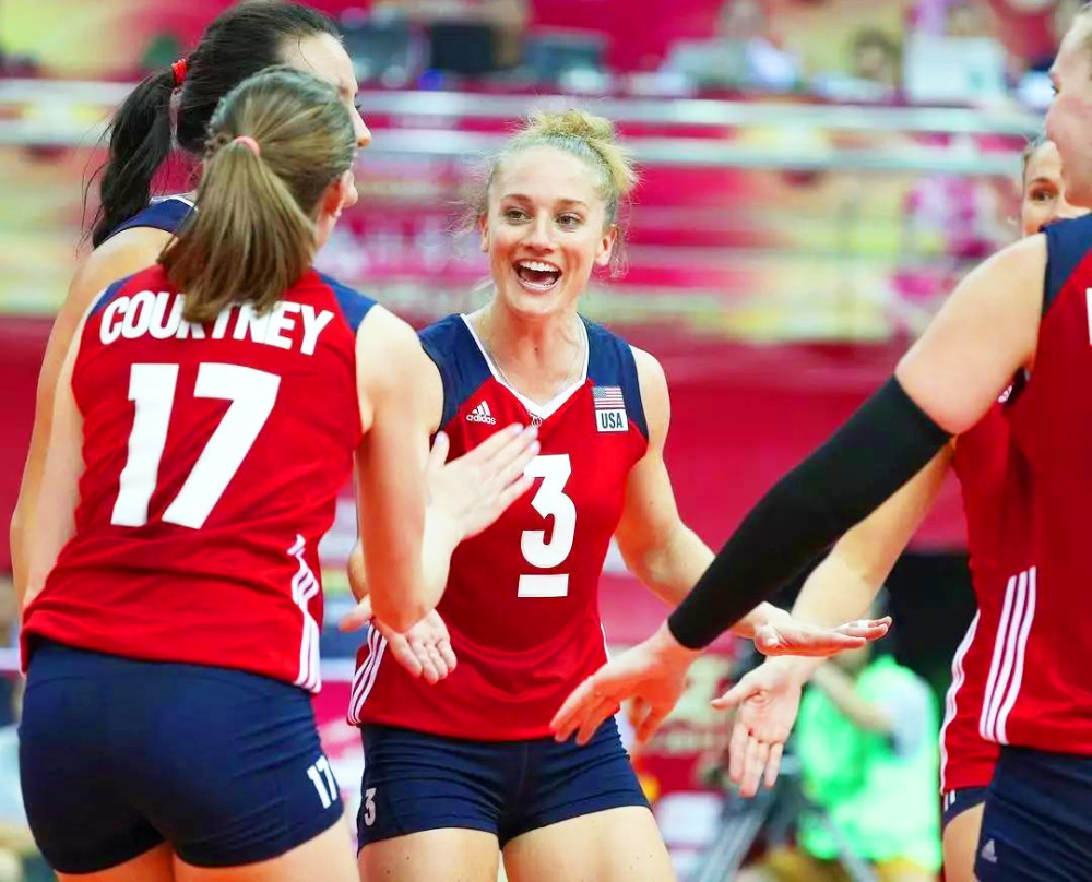 美国女排亮出底牌,全主力出战世联赛!