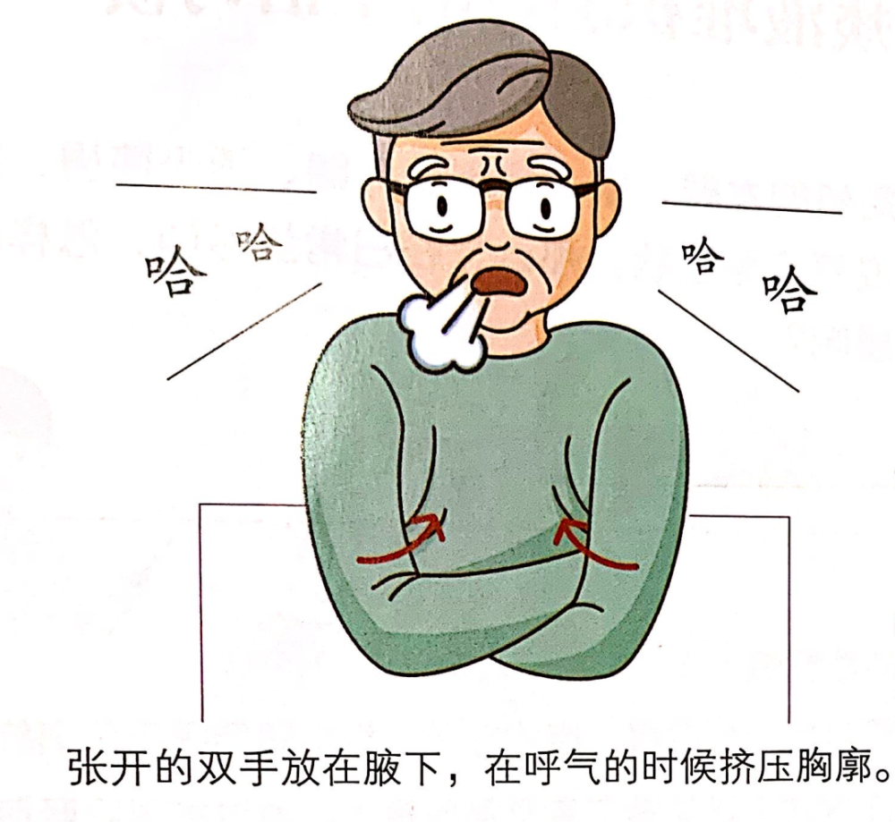 要点注意:咳嗽3次就可以了,如果超过3次会疲劳.