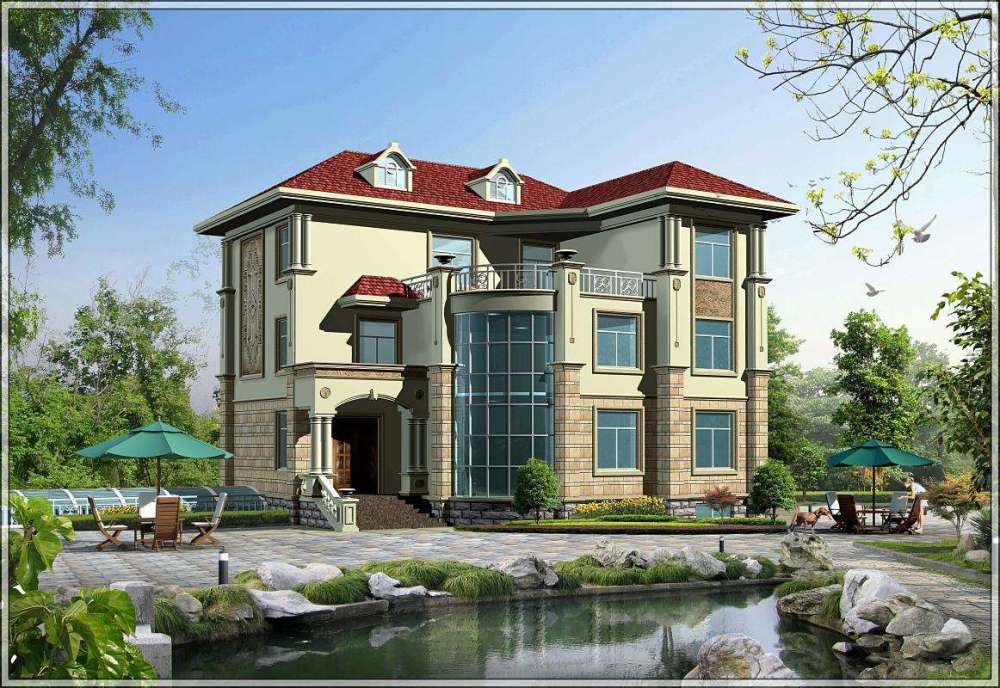 40款农村独栋别墅效果图,总有一款适合你,非常值得收藏_腾讯新闻