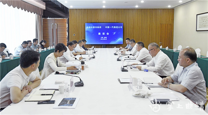 市委市政府与中国一汽集团公司座谈