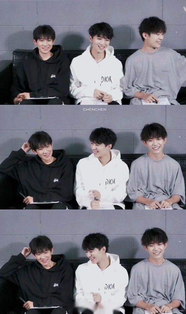 tfboys壁纸锁屏从稚嫩到成熟的他们