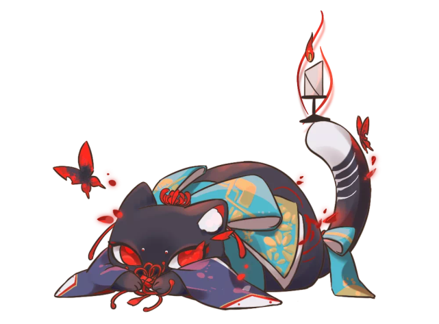 阴阳师大佬画式神猫喊话官方要被忘川风华录养猫玩法馋哭了