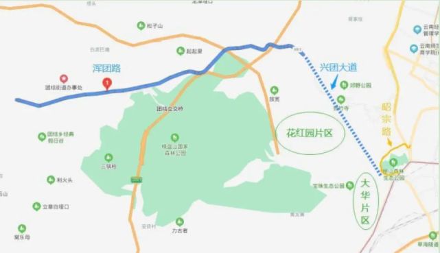 這條城市大道激活西山區425平方公里腹地昆明西拓有看頭了