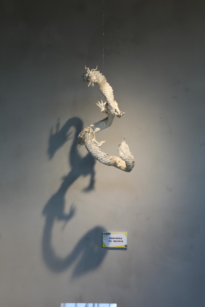 纸美如画巧夺天工华工举行中国艺术高校纸艺术作品交流展