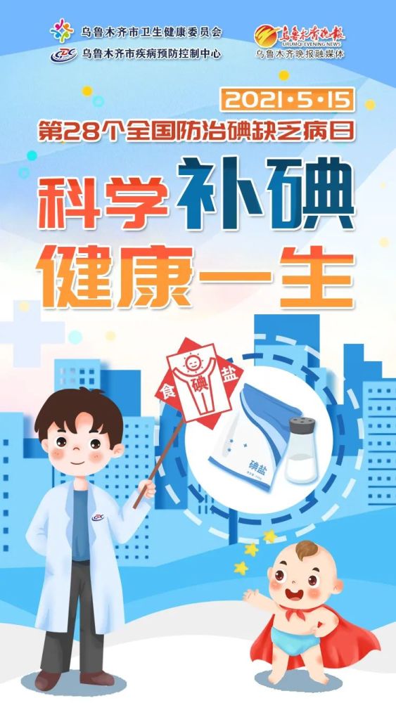 【防疫科普】科学补碘 健康一生——全国防治碘缺乏病日话"碘"