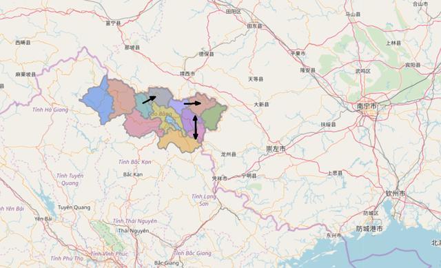 位于广源州(今越南广渊与我国广西省百色一带)的一带,居住着一些少数