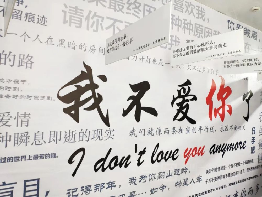 失恋只不过是不能永远的爱情呀