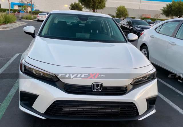 本田第十一代思域实车街头亮相配置提前看售价也已曝光