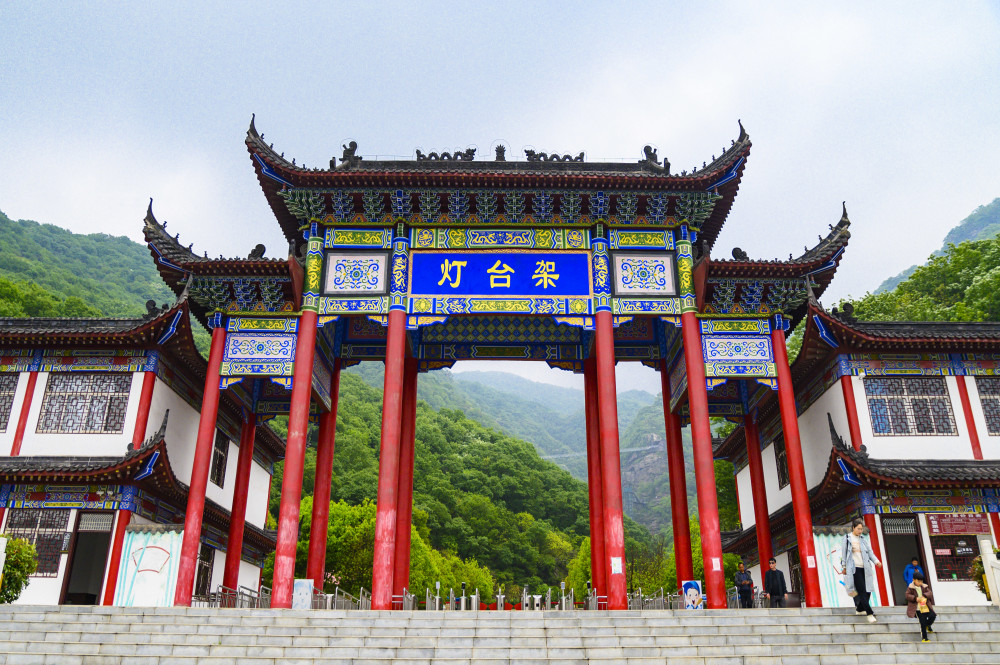 河南小众景点推荐舞钢市灯台架天然峡谷乐趣多