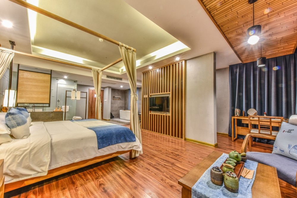 阳朔竹窗溪语:田园风光里的高端民宿