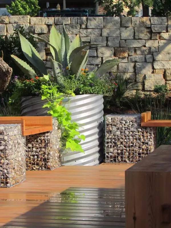 庭院中石子的极致运用