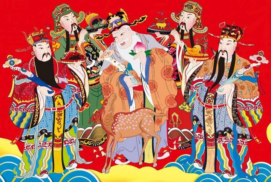 外服玩家所发现的福禄寿喜印章其实也有典故,他们是来自于中国古代