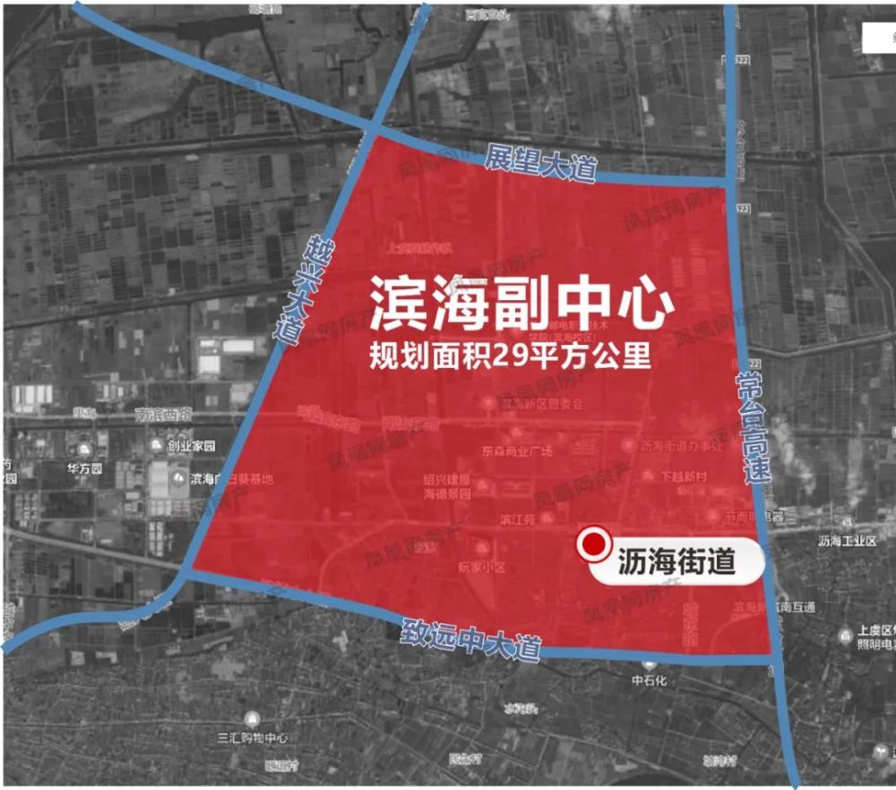 二,沥海,未来可期滨海新区和杭州钱塘新区,宁波前湾新区一起组成了杭