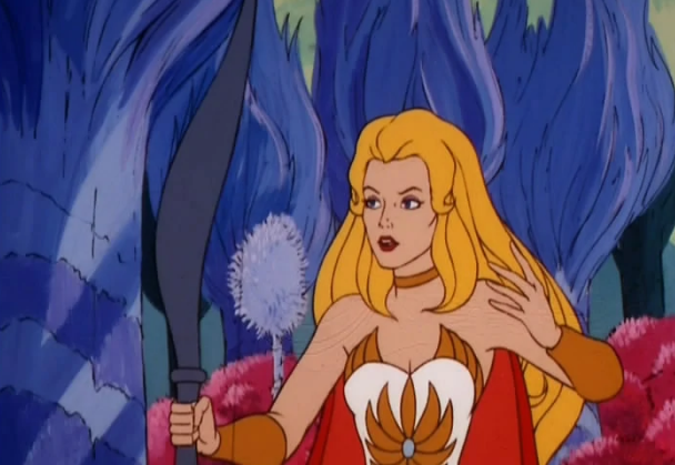 与哥哥希曼一样,希瑞也有经典台词,就是"赐予我力量吧,我是希瑞".