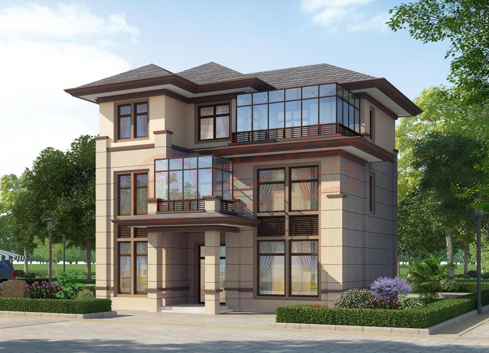 盖好就是村里标志性建筑是我见过农村最有品位的别墅来瞅瞅