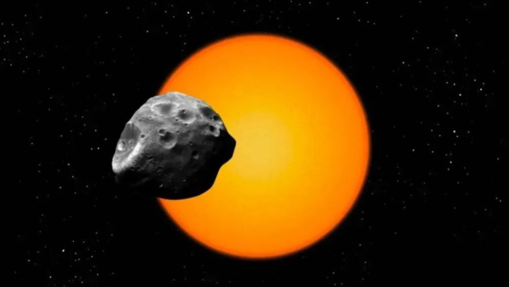 因为火卫一和火卫二都太小,不足以遮住太阳,所以火星上看到不日食