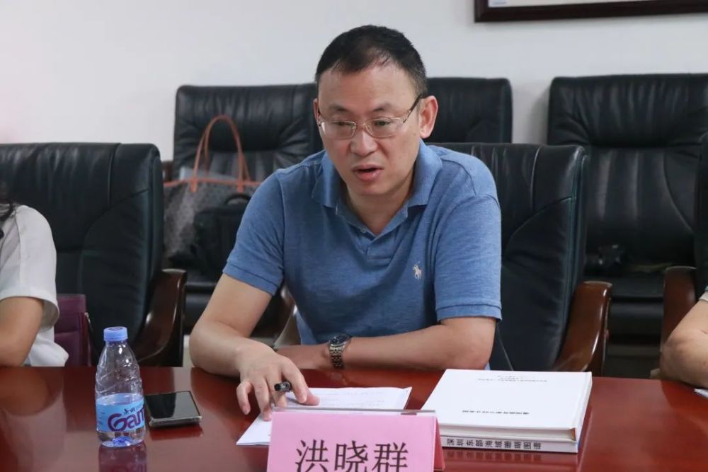 深圳市生态环境局大鹏管理局局长洪晓群一行到我院考察交流