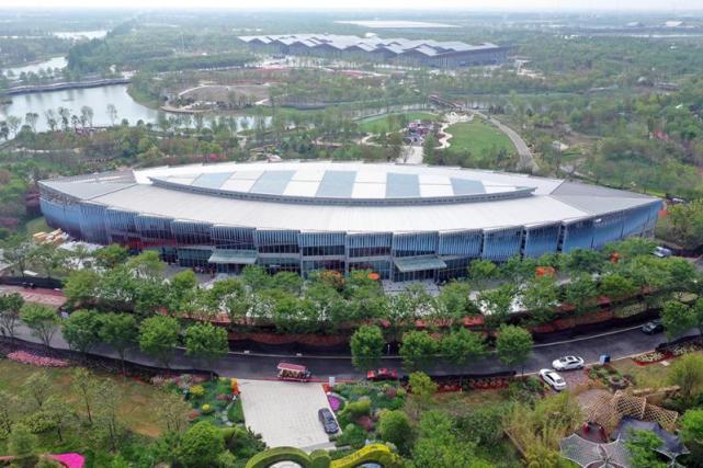 逛花博会,吃饭认准这栋楼,"花栖堂"投入运营