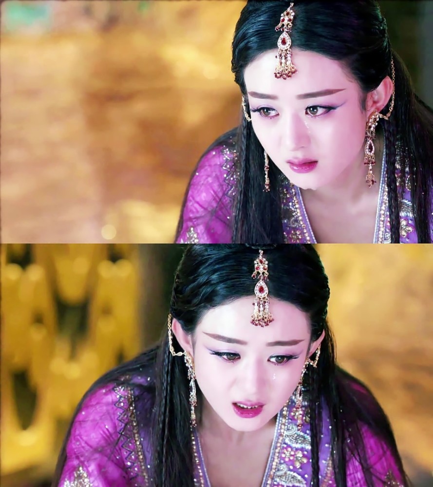 赵丽颖的#玉无心#实在太美了