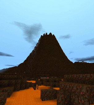 迷你世界:火山地形来袭,焱焱蟹奶凶呆萌,激活星站可穿梭宇宙