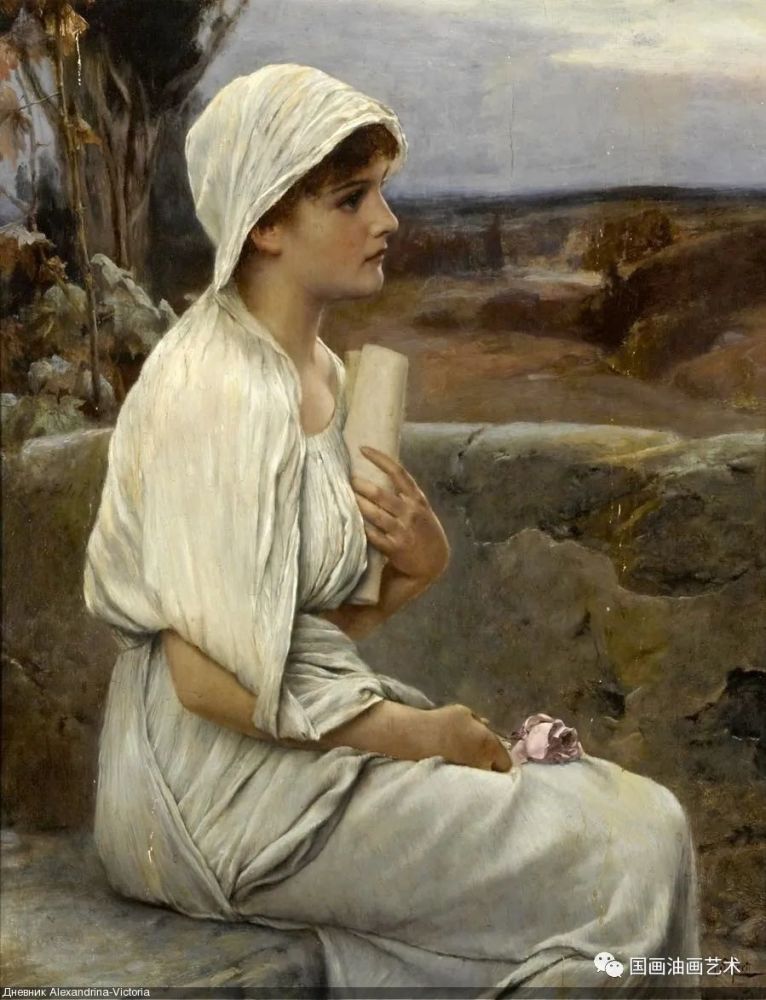 捷克画家阿尔弗雷德塞弗的绘画艺术作品