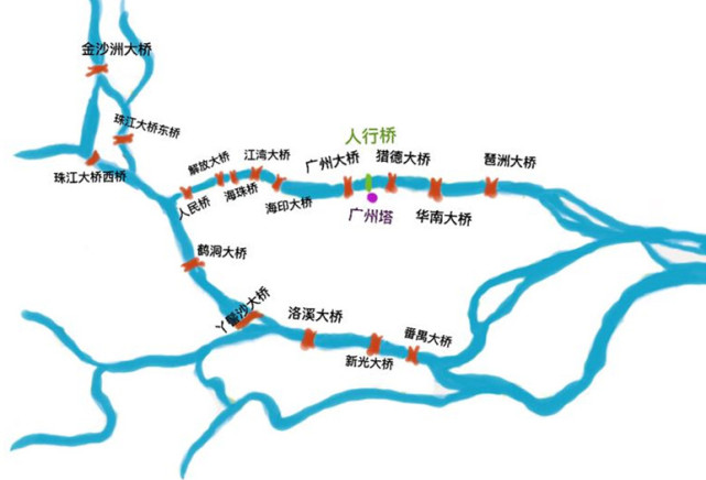 司马缸说丨珠江小肥臀要来了广州的桥你偏爱哪一款