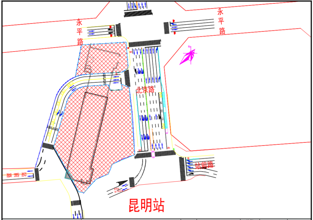 注意绕行!昆明火车站今天起新增地铁围挡,工期4个半月