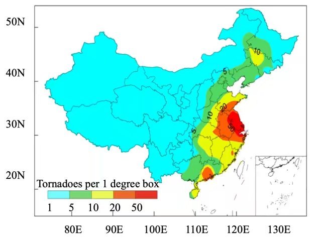 龙卷风哪里发生得最多最强的龙卷风风速竟比复兴号速度还快