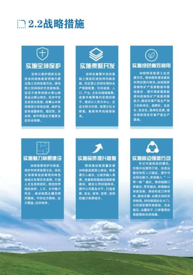 每张图都信息量满满 内蒙古自治区国土空间规划 草案 公示