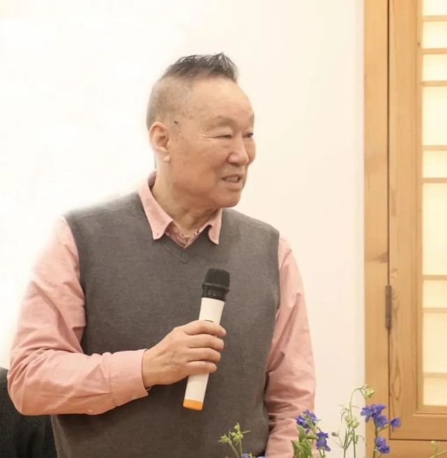 收藏家,策展人杨建国先生本次展览是继2019年"拾花集—宋秦晋中国画