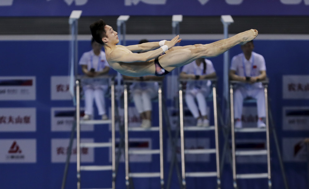 体育跳水全国冠军赛男子10米跳台赛况