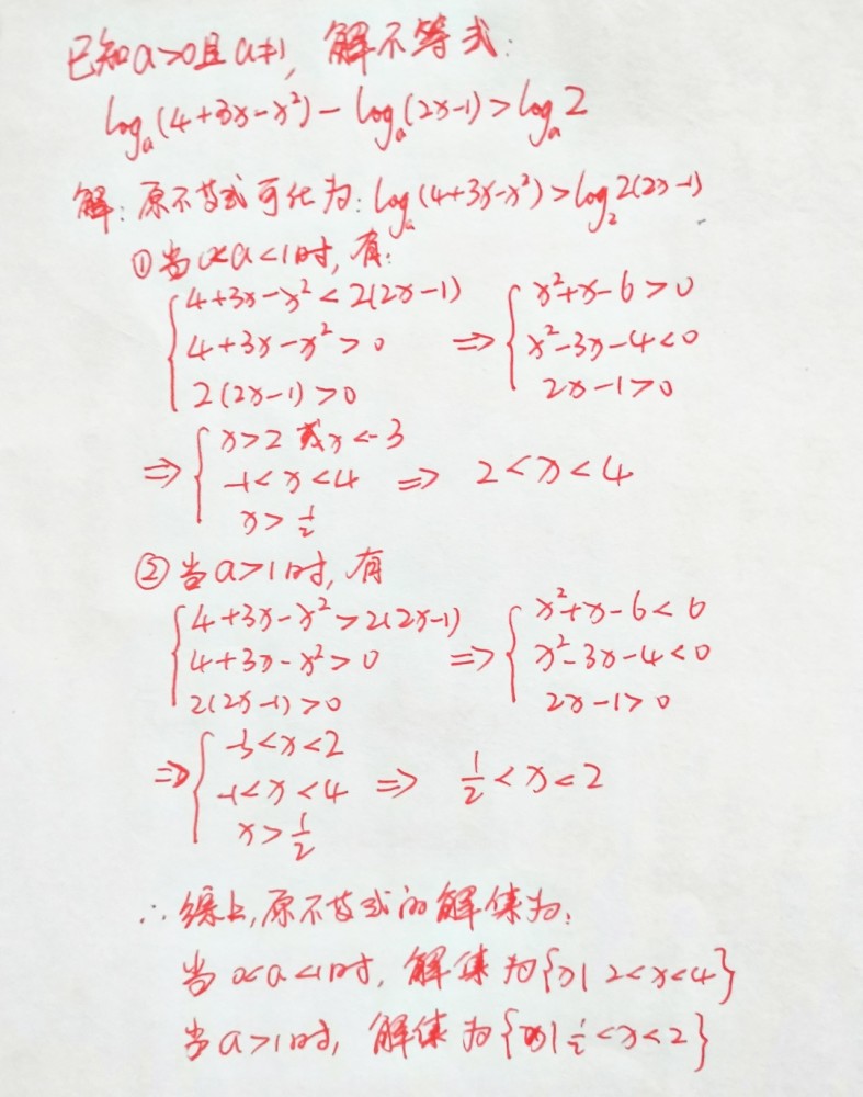 1990年高考數學真題解不等式難度不大高一學生直言能得滿分