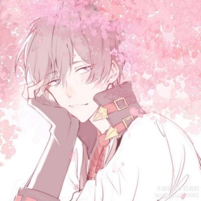粉色系男生头像头像越粉做人越狠