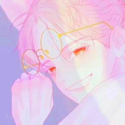粉色系男生头像头像越粉做人越狠