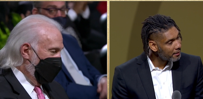 邓肯正式进入名人堂强忍泪水感谢波波维奇马刺我们爱你