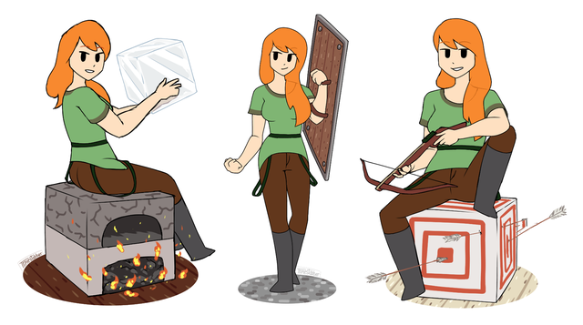 我的世界玩家用事实证明艾利克斯的确是个女角色