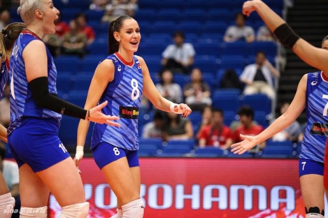 俄罗斯女排俄罗斯女排由科舍列娃和冈察洛娃领衔,众娃全出.