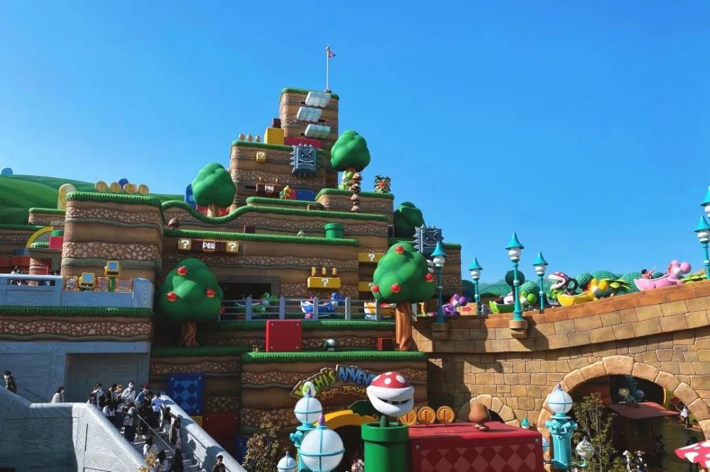 沉浸式,全互动的游戏主题乐园:《超级马里奥》来啦!_腾讯新闻