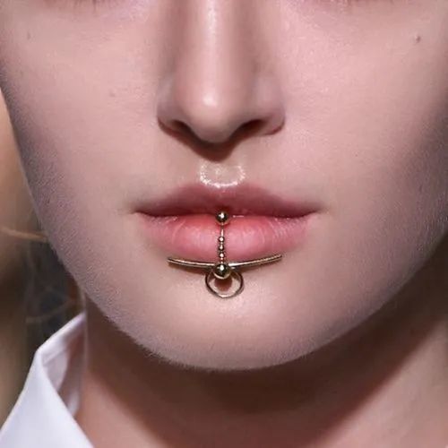 唇环&鼻环:面部新化妆法