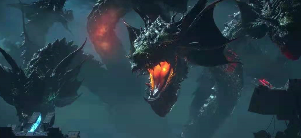 吞噬星空第一季大结局官方原创海兽潮九头蛇龙太过逆天